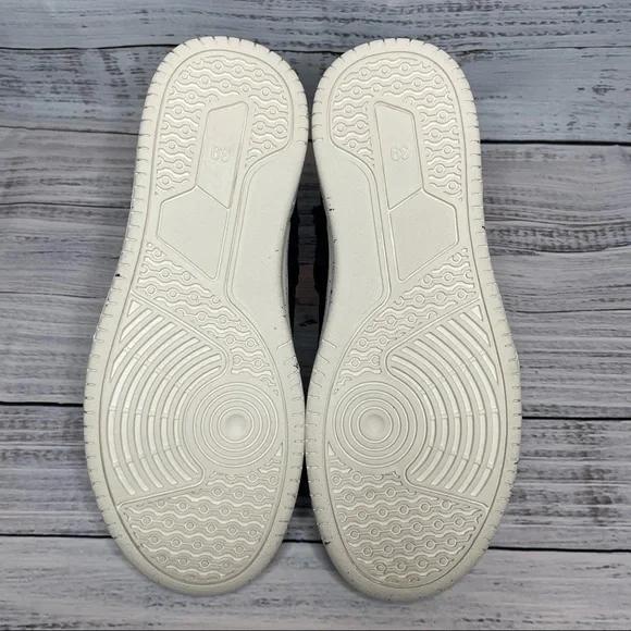 XIDISO Girls/Boys/Kids Mid Top Sneakers (Navy Blue/Orange/White) NWOT - Picture 11 of 13